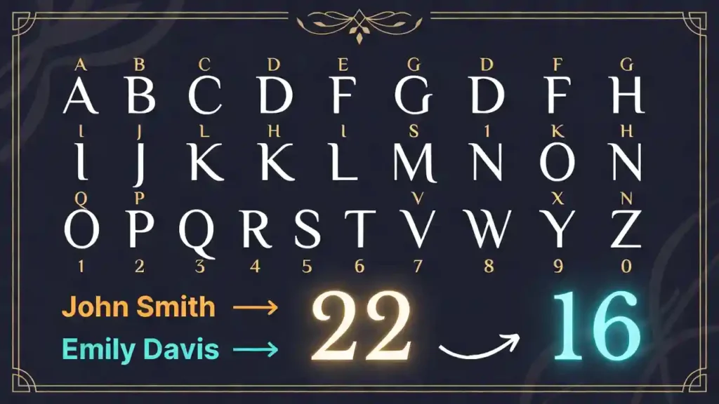 Numerology-Based Name Compatibility