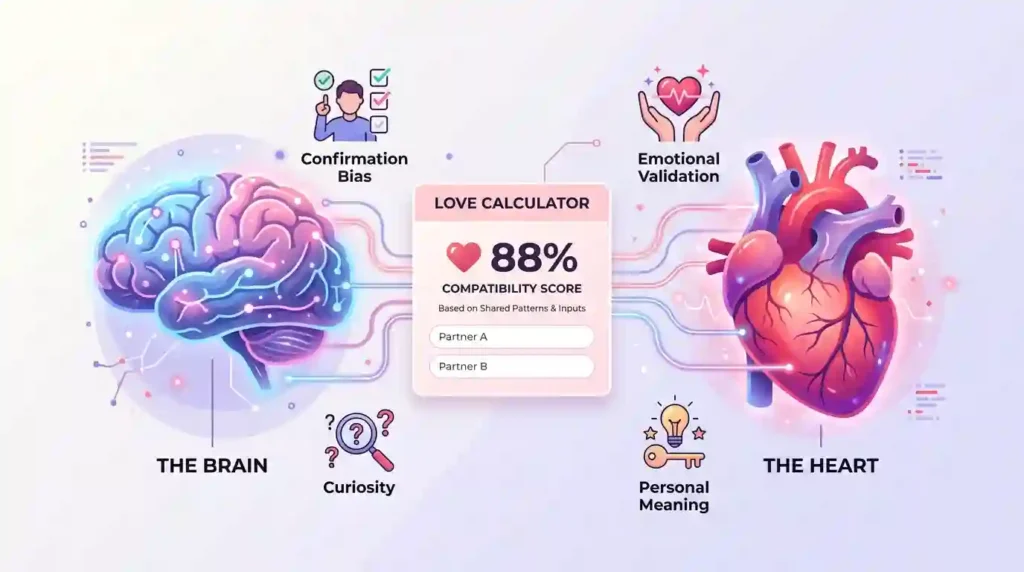 Psychology of Love Calculator Results