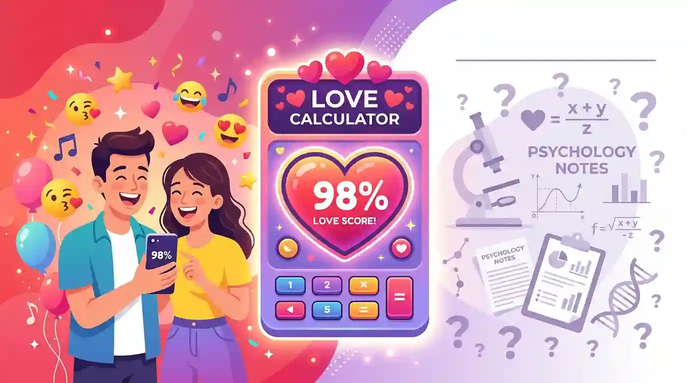 Why Love Calculator Is More Entertainment Than Science