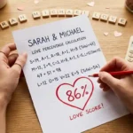how to do love percentage